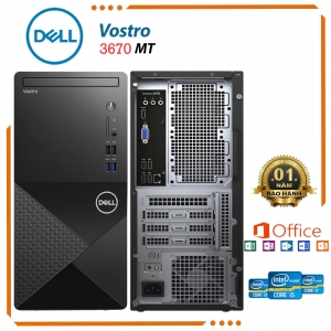 Máy Tính Dell Vostro 3670 MT Core i3 8100, Ram 8G, SSD 256G ( Wifi + Bluetooth )